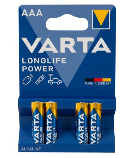 4 Varta AAA Batterie