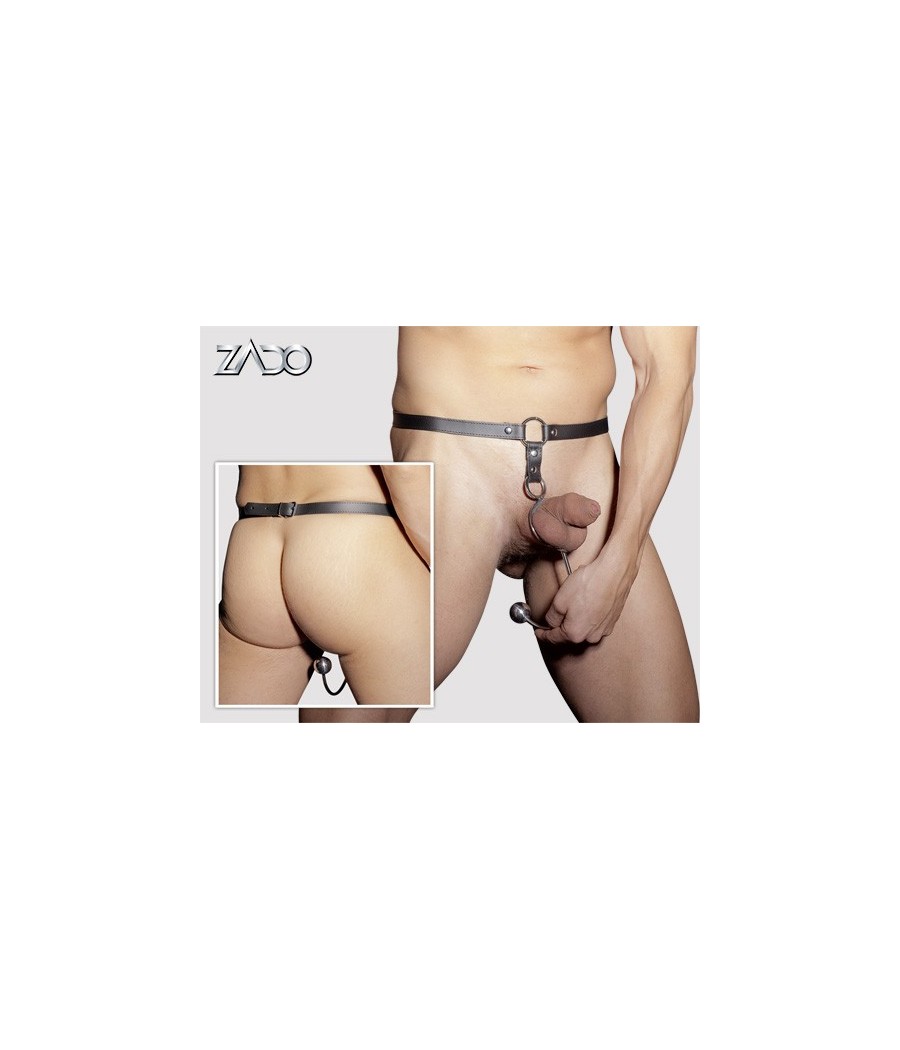 CINGHIA CON ANELLO FALLICO E GANCIO ANALE