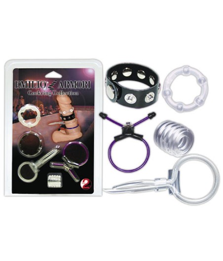 SET ANELLI FALLICI EMILIO ARMORI COLLECTION