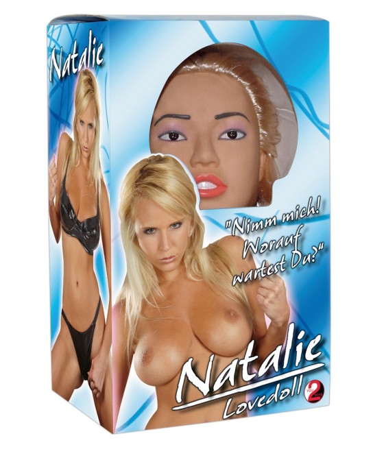 BAMBOLA GONFIABILE REALISTICA \"NATALIE\"