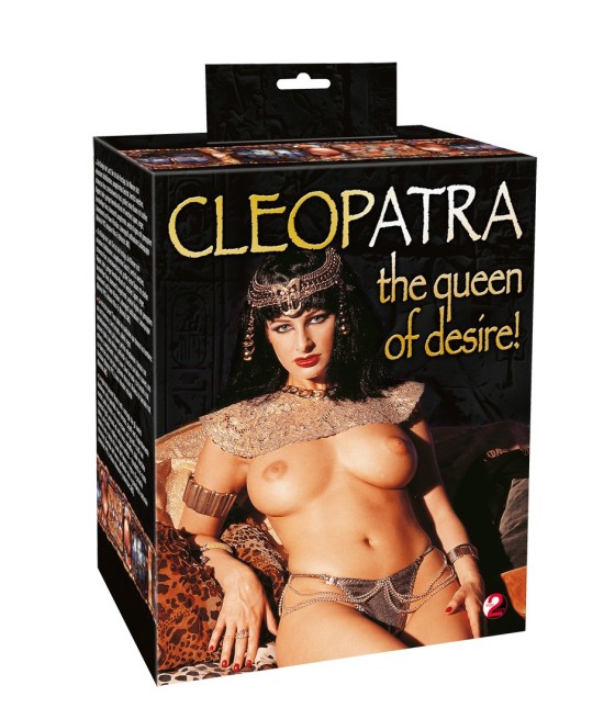 BAMBOLA GONFIABILE CON VAGINA VIBRANTE "CLEOPATRA"