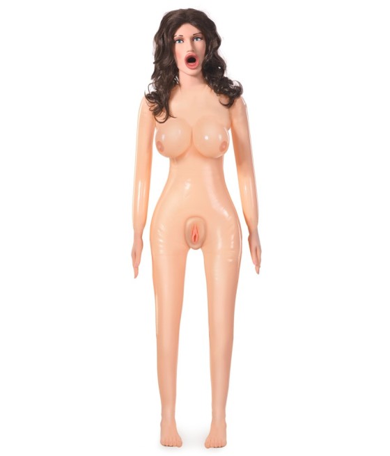 BAMBOLA GONFIABILE REALISTICA PIPEDREAM "B.J. BETTY - ORAL SEX" - LIFE SIZE - 3D