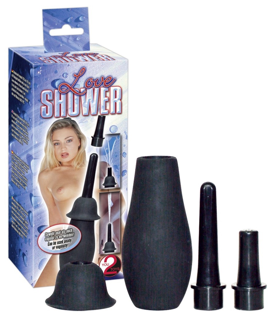 DOCCIA INTIMA CON DOPPIA CANNULA \"LOVE SHOWER\"