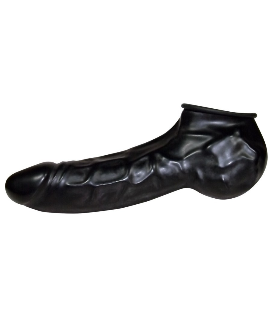 GUAINA FALLICA IN LATEX "BE BIZARRE" NERO