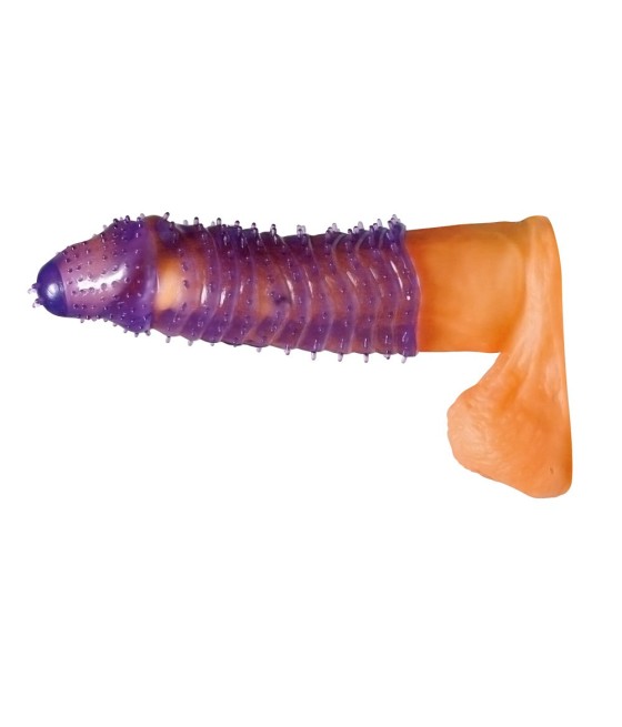 GUAINA FALLICA INDOSSABILE IN JELLY "XTRA LUST" VIOLA