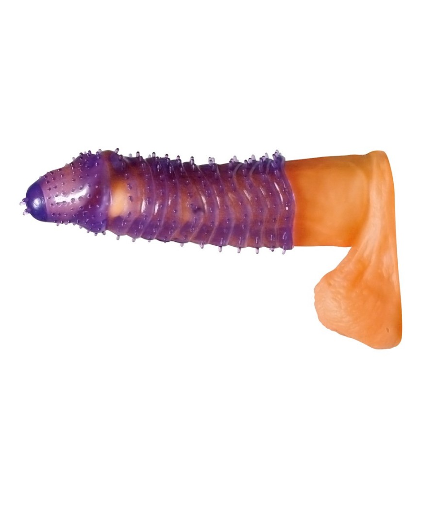 GUAINA FALLICA INDOSSABILE IN JELLY "XTRA LUST" VIOLA