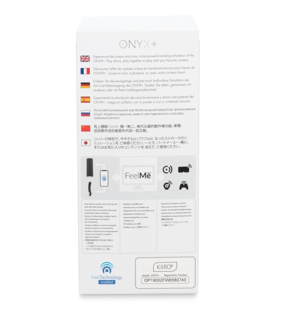 Masturbatore Hi Tech - Kiiroo Onyx +™ - Interattivo